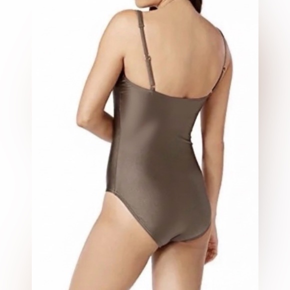 Calvin Klein Brown One-Piece Swimsuit - Picture 2 of 10